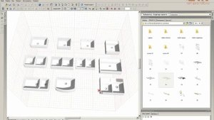 3D элементы ручки, мойки, краны. Библиотеки для PRO100.