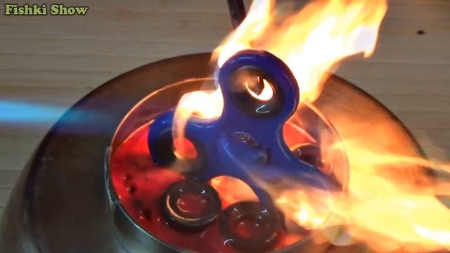 Experiment: Fidget Spinner vs Gas Torch смотреть онлайн