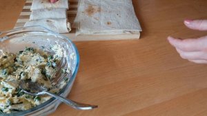 Лаваш с моцареллой. Быстрая закуска.