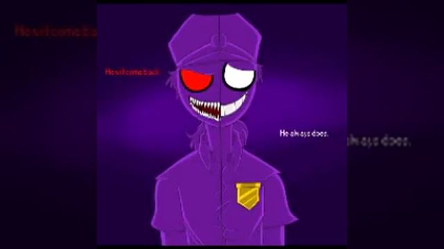 Я знаю точно наперёд, сегодня кто нибудь умрёт Purple Guy version смотреть онлайн