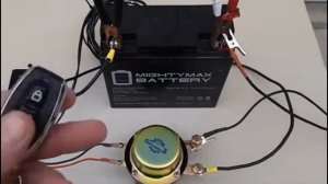 Дистанционный выключатель массы автомобиля