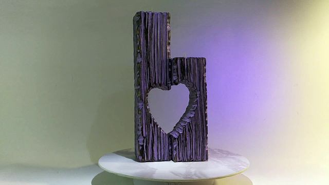 ДЕКОР. Подсвечник из дерева, ручная работа. decor. The candlestick is made of wood, handmade. смотреть онлайн