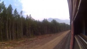 Восточная Сибирь из окна поезда