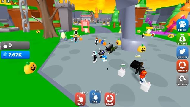 ЧИТЕР ВЫБИЛ 2 СЕКРЕТКИ ПОДРЯД! БЕСКОНЕЧНЫЕ ПИТОМЦЫ ЗА ГЕМЫ В ТАППИНГ ХОРРОР! ROBLOX Tapping Horror смотреть онлайн