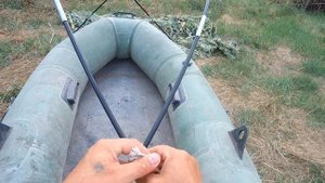 Как сделать маскировку для надувной лодки?