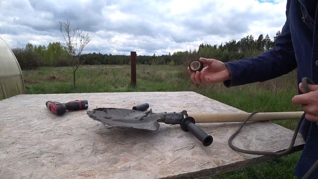 ЭТОЙ ЛОПАТОЙ РАБОТАТЬ ОДНО УДОВОЛЬСТВИЕ. КАК МОДЕРНИЗИРОВАТЬ ЛОПАТУ ДЛЯ САДА И ОГОРОДА. смотреть онлайн