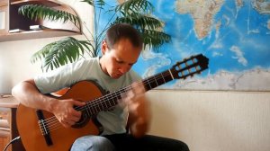 Московские окна на гитаре. (Вариант 2)