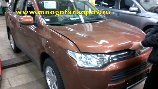 Амортизатор капота на Mitsubishi Outlander KU-MI-OU03-00 (обзор) смотреть онлайн