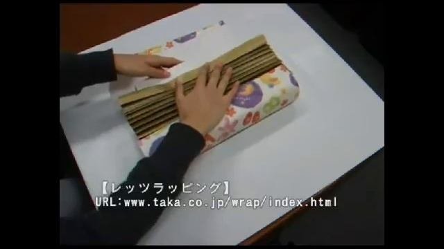 Обучающее видео, как красиво упаковать подарок