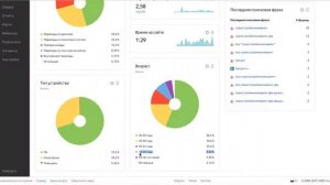 Базовая аналитика посещаемость сайта через Яндекс.Метрики