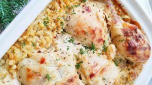 Булгур с куриными голенями в духовке. рецепт приготування в описах