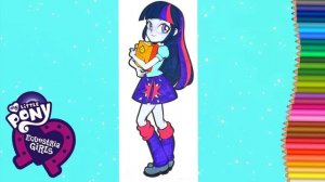 Coloring My Little Pony - All Equestria Girls COMPILATION - Mewarnai Kuda Poni COMPILATION