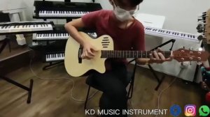 HIGH QUALITY😍😍 SMIGER ACOUSTIC GUITAR LG-05 + FREE BAG + FREE PICK