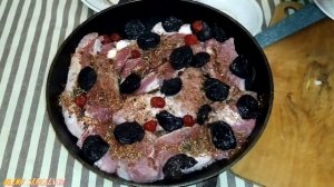 Свинина с Овощами и Фруктами в Казане  #казан #свинина