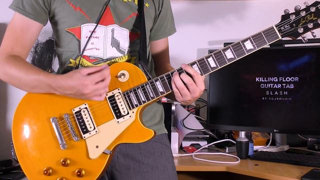 Slash ft. Brian Johnson -  Killing Floor Guitar Cover WITH SOLOS (TABS IN DESCRIPTION)