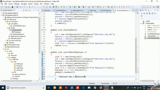 Spring MVC with Hibernate ( Search) | Spring MVC with Hibernate Tutorial in Hindi | #28