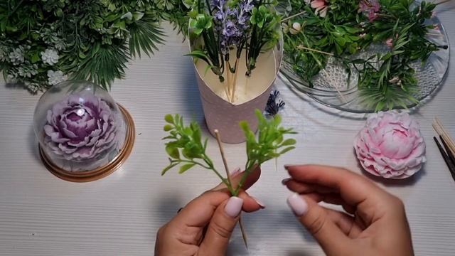 2 Способа упаковки одного цветка. Пион "Леон" от формадела Меланж. мыловарение смотреть онлайн