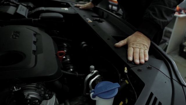 Defen.Time | Электромеханический Замок Капота на Hyundai Santa Fe