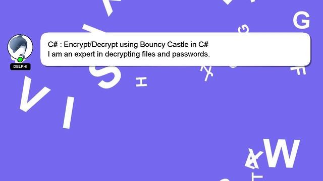 C# : Encrypt/Decrypt using Bouncy Castle in C# смотреть онлайн