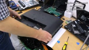 Монитор Asus MW221C Не включается!