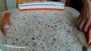 форель и сёмга соленье под вакуумом.