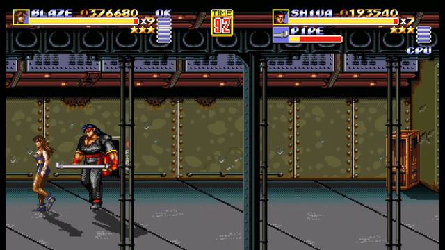 Streets of Rage Remake Blaze & Shiva Walkthrough