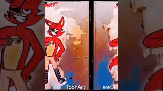 Персонажи из игры ФНАФ с быстрым видеом, обычном и медленном смотреть онлайн