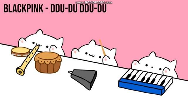 Blackpink-ddu-du-ddu-du музыка котов