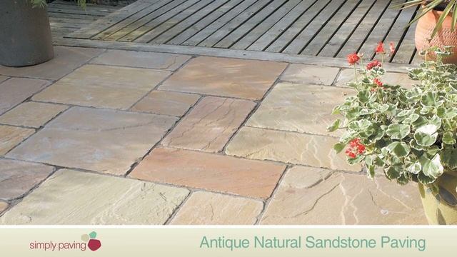 Bradstone Antique Natural Sandstone Paving смотреть онлайн