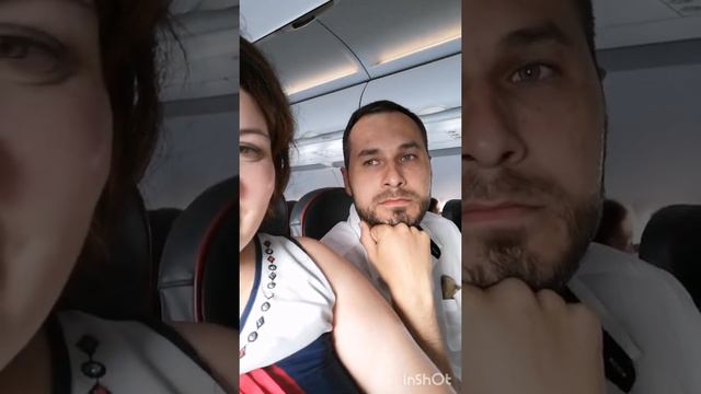 Наш первый полет Иркутск - Москва Домодедово - Симферополь смотреть онлайн