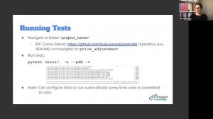 Webinar | Writing your First Testing Suite with pytest for your Machine Learning model (7/20/2019)