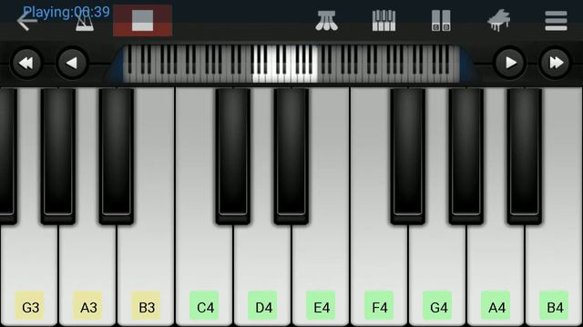 how to play a Masha and the Bear Grand Piano episode song on walk band piano смотреть онлайн