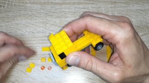 Лего машины. Как сделать из лего МУСОРОВОЗ и ГРУЗОВИК