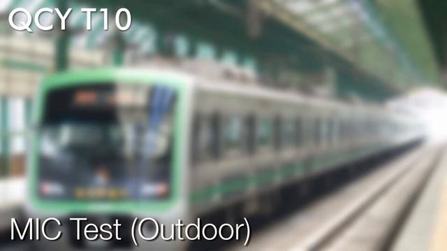 QCY T10 - Call quality test смотреть онлайн