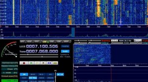 SDR Приемник RTL2832U + R820T dvb-t + DAB + fm  Тест 7Мгц.