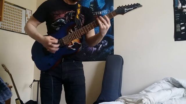 Ibanez Rg7421 PB - Domino (Original Metal song) смотреть онлайн