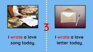 Irregular Verbs Activity | Past Tense