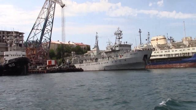 Крым - морская прогулка по бухтам Севастополя смотреть онлайн
