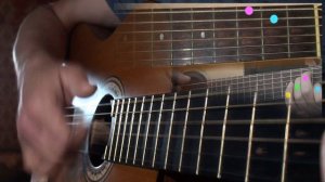 Как играть на гитаре песню "Вечно молодой" группы Смысловые Галлюцинации