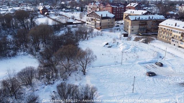 Река Содышка в с. Сновицы Зимой смотреть онлайн