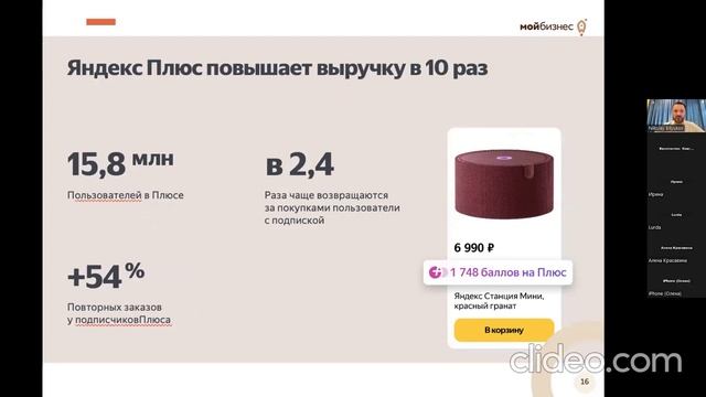 Вебинар "Яндекс Маркет для продавцов  Возможность продавать больше и быстрее"