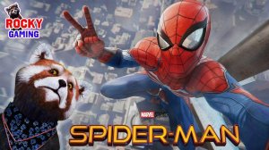 РОККИ играет в игру ЧЕЛОВЕК-ПАУК! SPIDER-MAN на PS4! Часть 2.