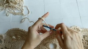 ?Ажурный? ковёр крючком 3 часть / crochet pattern