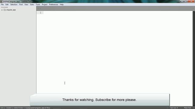 1 AngularJS: build angularjs application from scratchwith php -- project creation and template