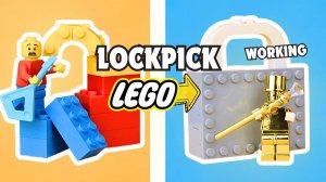 Я сделал 20 функциональных замков из LEGO! перевод - SunPro Bricks