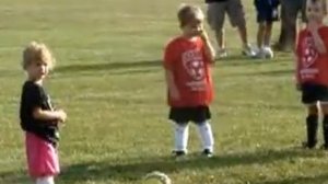 Zachary's 1st soccer game 9-7-13