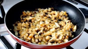Готовлю вместо пирожков – конвертики из лаваша с курицей и грибами