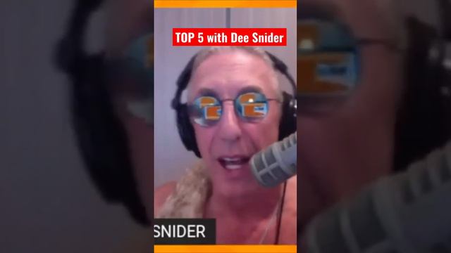 TOP 5 with Twisted Sister Frontman Dee Snider