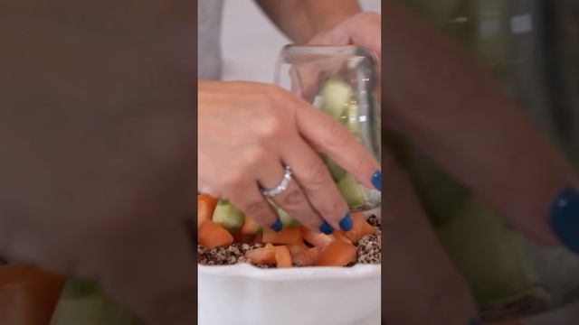 Quinoa Salad with a Mediterranean Flair Perfect for Lunch or Dinner