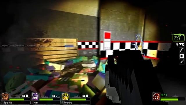 РЕАЛИСТИЧНЫЙ МАЙНКРАФТ АНИМАТРОНИКИ И НОЧЬ УЖАСА ФНАФ МОД FNAF аниматроники песни анимация